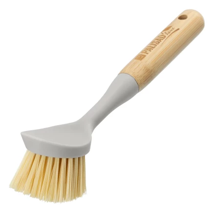 Щетка для посуды круглая d 60х230 мм, бамбуковая рукоятка, Home// Palisad 93571 купить в Челябинске
