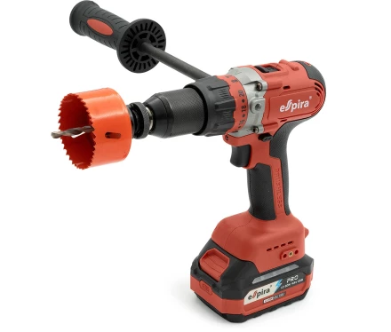 Аккумуляторная ударная дрель-шуруповерт ESPIRA CDI-i01 411053 купить в Челябинске