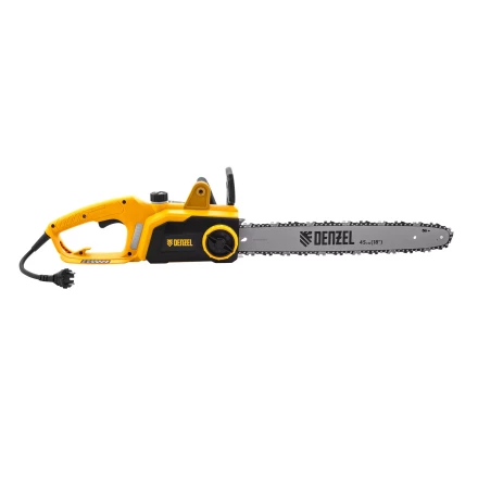 Пила цепная электрическая Denzel EDS-2200P, 2.2 кВт,поперечная, шина 45 см, шаг 3/8, паз 1.3 мм, 63 звена 95617 купить в Челябинске