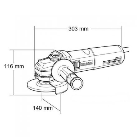 Шлифмашина УШМ Makita GA 6040 купить в Челябинске