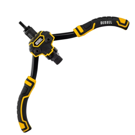 Заклепочник для резьбовых заклепок Denzel 40501, двуручный, заклепки М3, М4, М5, М6, М8, М10, M12 купить в Челябинске