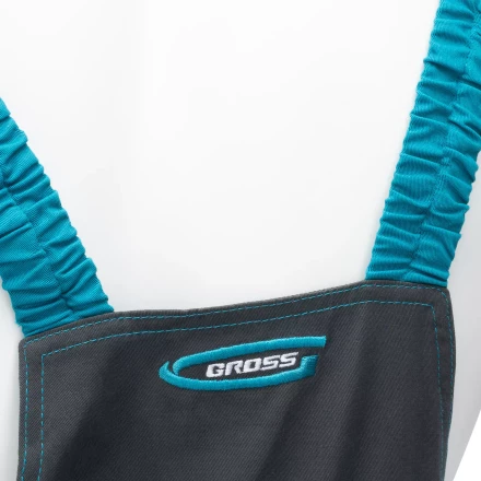 Полукомбинезон профессиональный рабочий Gross 90444, 97% хлопок 3% спандекс, XL купить в Челябинске