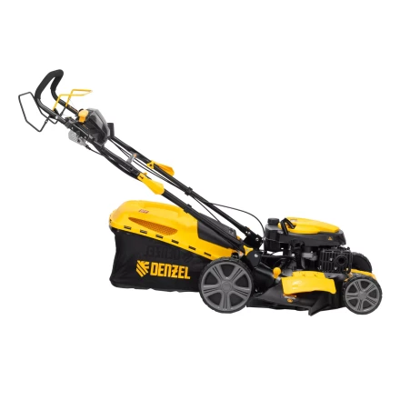 Газонокосилка бензиновая Denzel GLD-460SP-VE, 146 см3, шир. 46см, привод, вариатор, эл.старт, 60 л (58809) купить в Челябинске