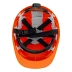 Каска защитная ударопрочная Denzel 89206, ABS/PC, плавная регулировка, модель «Форвард» (К-05),оранж. купить в Челябинске