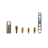 Горелка MW-25 Flex (5m / Air / Euro) с гибким гусаком XL004.0314FX купить в Челябинске