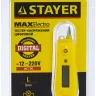 Тестер напряжения STAYER "МASTER" цифровой со световым индикатором, 12-220В, 70мм 45282 купить в Челябинске