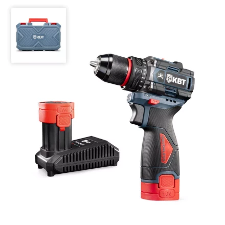 Дрель-шуруповерт аккумуляторная бесщеточная КВТ DB-16-10 с максимальным размером оснастки до 10 мм (102587) купить в Челябинске