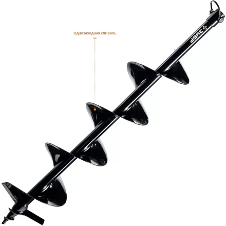 Шнек для мотобуров ЗУБР d 150 мм, грунт, (7051-15) купить в Челябинске