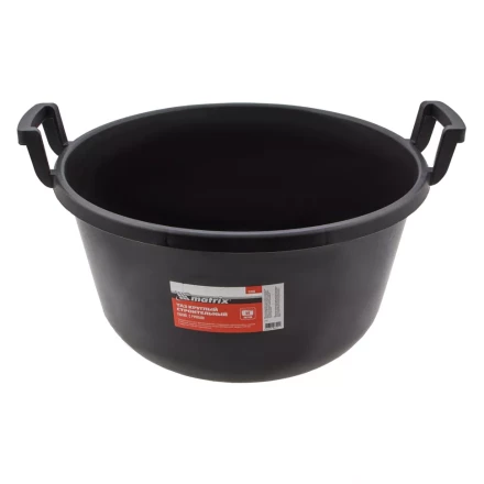 Таз круглый строительный гибкий с ручками, 50 л Matrix 81466 купить в Челябинске