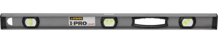 Уровень STAYER &quot;PROFESSIONAL&quot; I-PROLevel, усилен рельс с ручками, утолщен особопрочн профиль, точность 1мм/м, 3 ампулы, 80см 3477-080 купить в Челябинске