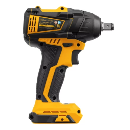 Гайковерт ударный аккумуляторный бесщеточный Denzel 26502 CIW-IB-300-0, Li-ion, 18В, 300Нм купить в Челябинске