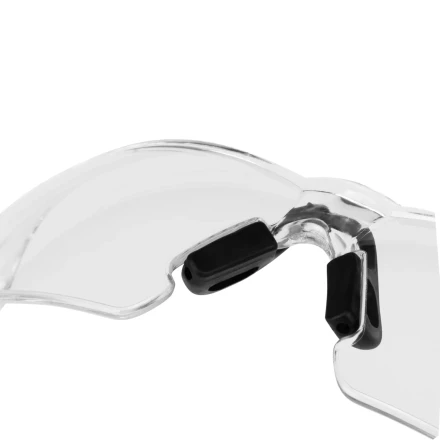 Очки защитные открытые Denzel 89191, поликарбонатные, прозрачная линза, 2х комп.дужки купить в Челябинске