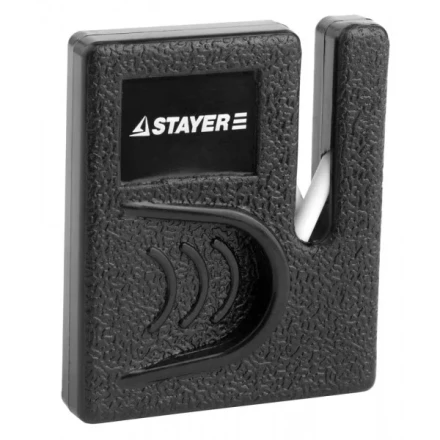 Точилка STAYER &quot;MASTER&quot;, для ножей, компактная, керамическая рабочая часть 47511 купить в Челябинске