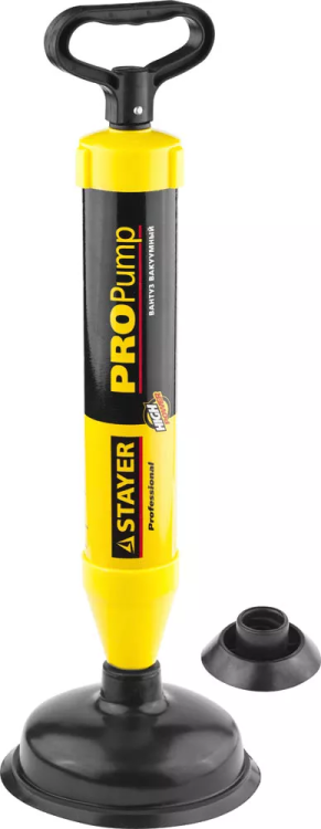 Вантуз STAYER "Professional" вакуумный PROPump, с двумя адаптерами 51925 купить в Челябинске
