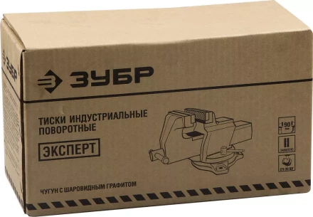 Тиски ЗУБР ПРОФЕССИОНАЛ слесарные индустриальные серия ЭКСПЕРТ купить в Челябинске