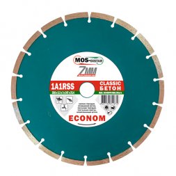 Диск алмазный по бетону 1A1RSS Classic Econom MOS-DISTAR 150*2,0*7*12Т*22,23 mm