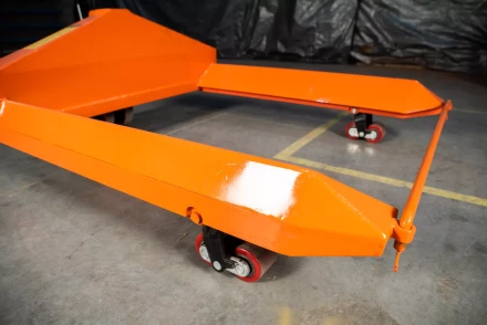 Тележка гидравлическая для рулонов 2500 кг 1150х850 мм полиуретановые колеса TOR ZT 1182529 купить в Челябинске