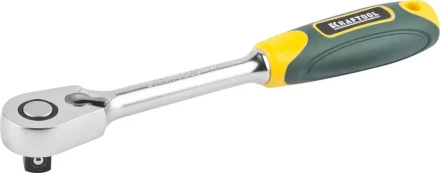 Трещотка для торцовых головок KRAFTOOL &quot;PRO&quot;, Сr-V сталь, 60 зубцов, 1/2&quot; 27794-1/2_z02 купить в Челябинске