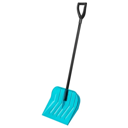Лопата для уборки снега поликарбонат, 460 x 400 x 1430 мм, алюминиевый черенок, Luxe, Palisad 61636 купить в Челябинске