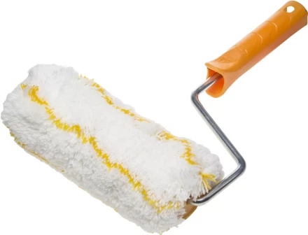 Валик ФАСАДНЫЙ &quot;GIRPAINT&quot;, ворс 18мм, ручка 8мм, d=58/180мм, STAYER Profi 03142-18_z01 купить в Челябинске