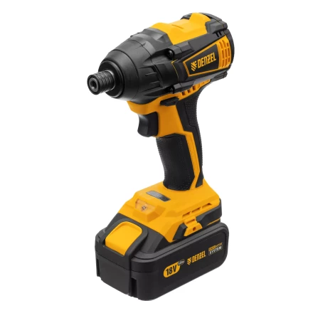 Винтоверт ударный аккумуляторный Denzel 26510 бесщеточный CID-IB-200 18В Li-Ion купить в Челябинске