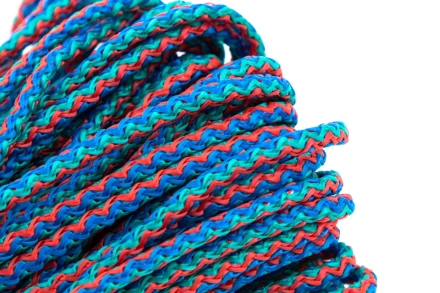 Шнур бельевой полипропиленовый с сердечником, 5 мм L 20 м, цветной, Home Palisad 937135 купить в Челябинске