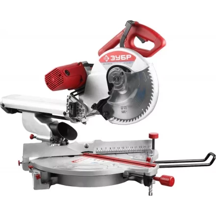 Пила торцовочная ЗУБР, плавный пуск, ременной привод, 305 мм, 4200 об/мин, 1800 Вт ЗПТ-305-1800-ЛР купить в Челябинске