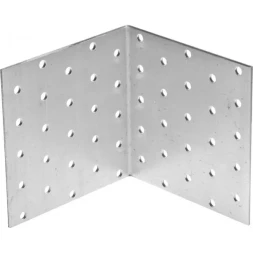 Крепежный угол ЗУБР "МАСТЕР" равносторонний, 100х100х100мм, 20шт 310205-100-100