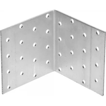 Крепежный угол ЗУБР &quot;МАСТЕР&quot; равносторонний, 80х80х80мм, 20шт 310205-080-080 купить в Челябинске