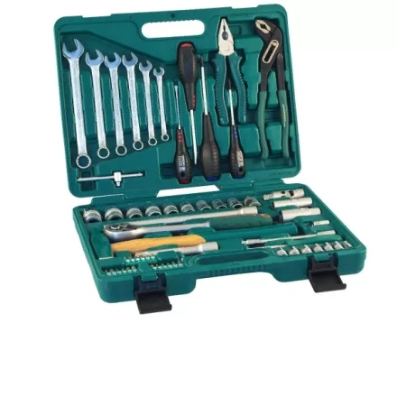 Набор головок торцевых универсальный 1/2&quot;DR 12-24мм  1/4&quot;DR 6-13мм   60 предметов S04Н52460S   Jonnesway 47566 купить в Челябинске