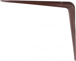 Кронштейн угловой с ребром 200х250 мм коричневый СИБРТЕХ 94026