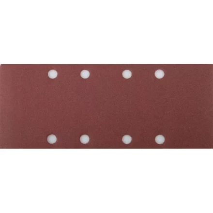 Лист шлифовальный универсальный STAYER &quot;MASTER&quot; на зажимах, 8 отверстий по краю, для ПШМ, Р100, 93х230мм, 5шт 35465-100 купить в Челябинске