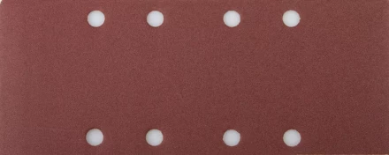 Лист шлифовальный универсальный STAYER &quot;MASTER&quot; на зажимах, 8 отверстий по краю, для ПШМ, Р100, 93х230мм, 5шт 35465-100 купить в Челябинске