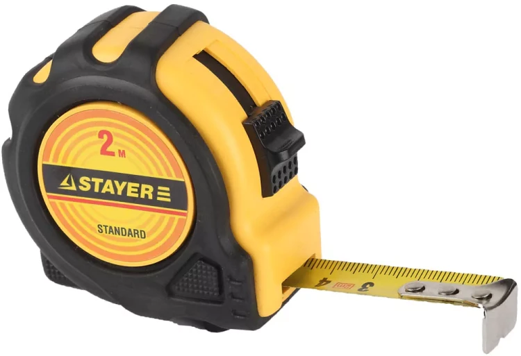 Рулетка STAYER "STANDARD" "TopTape", 2х16мм 34025-02 купить в Челябинске