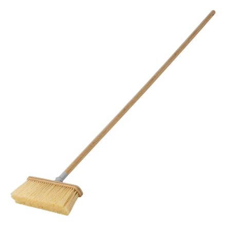 Щетка бамбуковая для подметания пола 26,5 см с черенком, 117 см, Home// Palisad 93579 купить в Челябинске