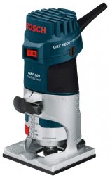 Фрезер кромочный Bosch GKF 600 0.601.60A.100 в кейсе