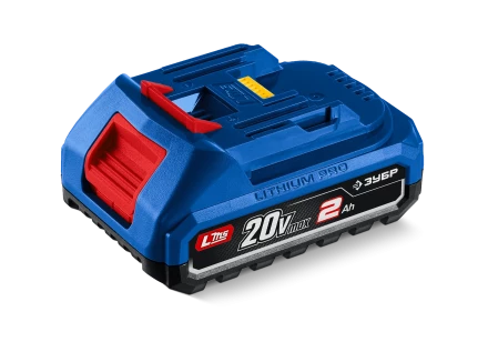 ЗУБР Power PRO, 20 В, 2.0 А/ч, аккумулятор LMS, ПРОФЕССИОНАЛ (BP-P-20-2) купить в Челябинске
