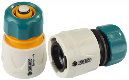 Набор соединителей RACO &quot;Original&quot; (шланг-насадка) с автостопом, 1/2&quot; 4250-55265B купить в Челябинске