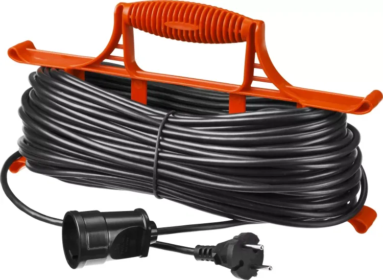 Удлинитель электрический "MAXElectro" на рамке, 50 м, 1 гнездо, STAYER 55018-50 купить в Челябинске