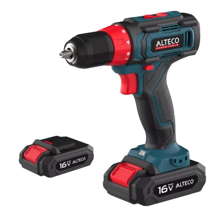Аккумуляторная дрель-шуруповерт ALTECO CD 16-28 X2 78073 купить в Челябинске