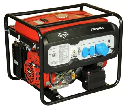 Бензогенератор Elitech БЭС 6500 Е купить в Челябинске