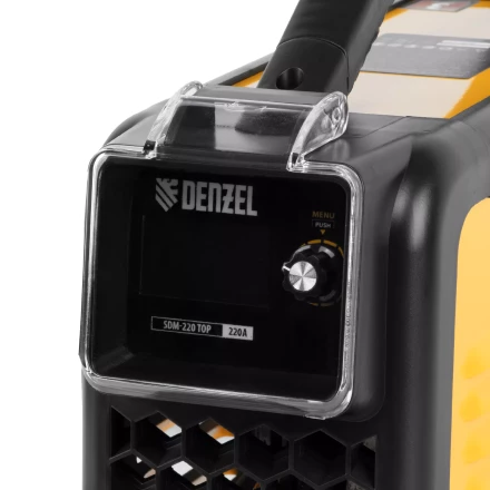 Аппарат инвертор. дуговой сварки SDM-220 Top, 220 А, ПВ 60% кейс// Denzel 94358 купить в Челябинске