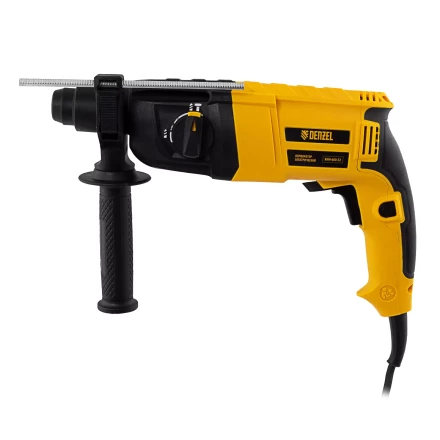 Перфоратор электрический Denzel RHH-600-22, SDS-plus, 600 Вт, 2,5 Дж, 2 реж. 26602 купить в Челябинске