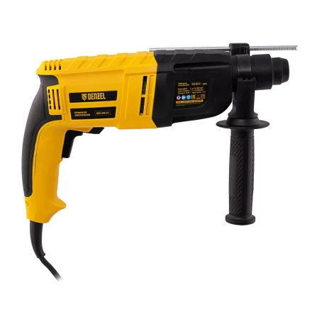 Перфоратор электрический Denzel RHH-600-22, SDS-plus, 600 Вт, 2,5 Дж, 2 реж. 26602 купить в Челябинске