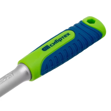 Ключ-трещотка 1/2&quot; Сибртех, 45 зубьев, с быстрым сбросом, матовый хром 14023 купить в Челябинске