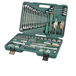 Набор головок торцевых универсальный 1/2" DR 12-32мм 1/4"DR 5-12мм 78 предметов S04H52478S Jonnesway 48508