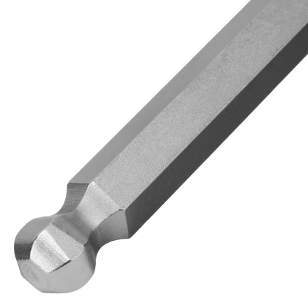 Набор ключей имбусовых, HEX, 2-12 мм, CrV, 9 шт., с шаром Сибртех 123637 купить в Челябинске