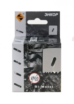 Коронка Bi-Metal Ф68 мм М3 Энкор 24168 купить в Челябинске