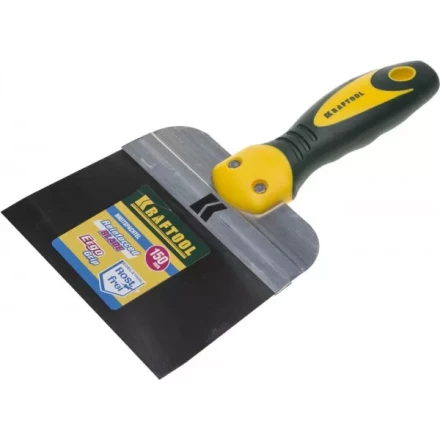 Шпатель KRAFTOOL фасадный с двухкомпонентной ручкой, нержавеющее полотно, 150мм 10036-150 купить в Челябинске