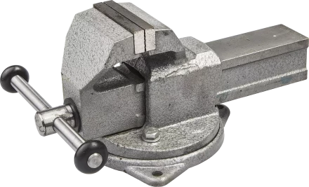 Тиски слесарные ЗУБР ЭКСПЕРТ с поворотным основанием серия ЭКСПЕРТ 32604-100 купить в Челябинске